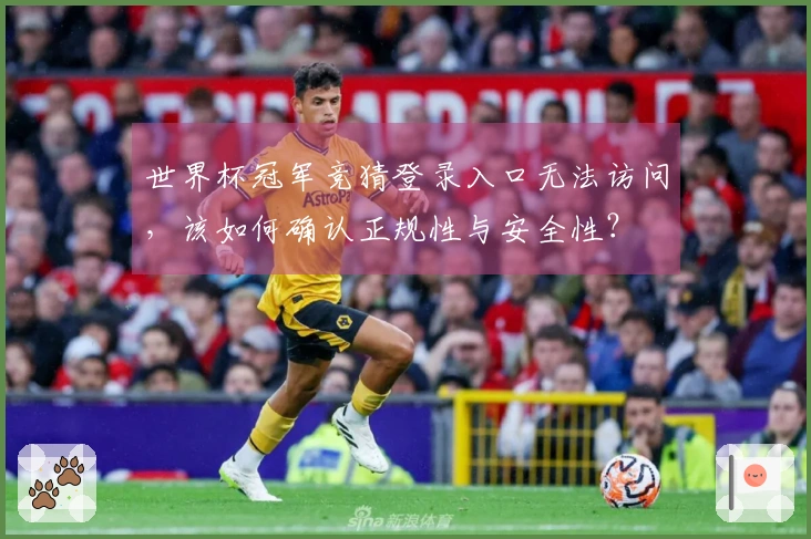 世界杯冠军竞猜登录入口无法访问，该如何确认正规性与安全性？